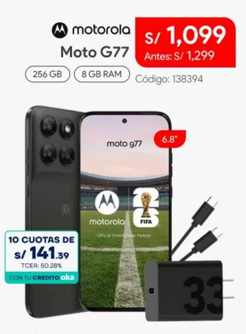 Motorola - Moto G77
