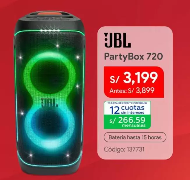 JBL - PartyBox 720