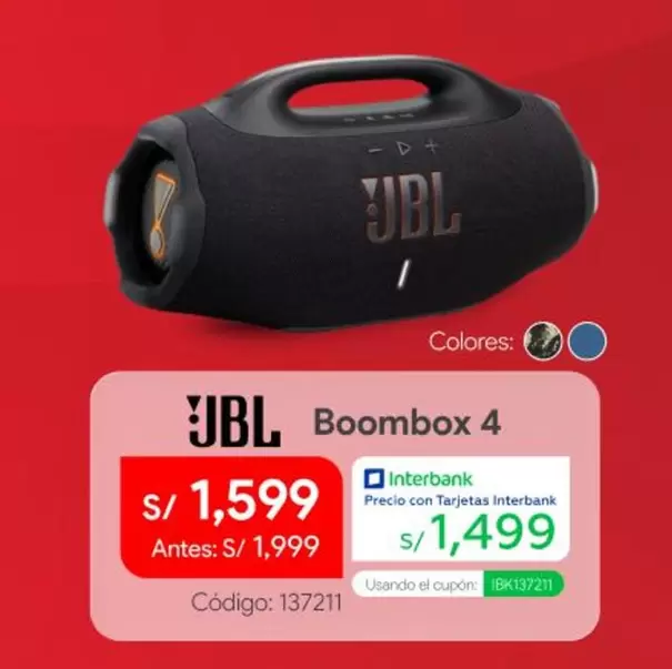 JBL - Boombox 4