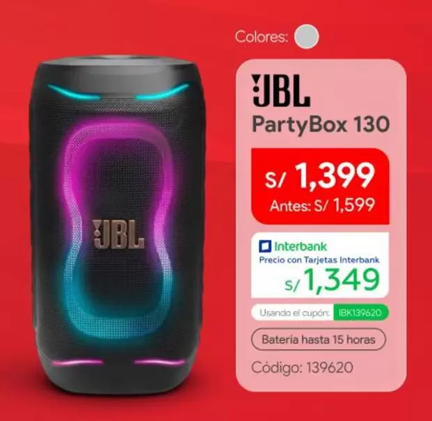 JBL - PartyBox 130