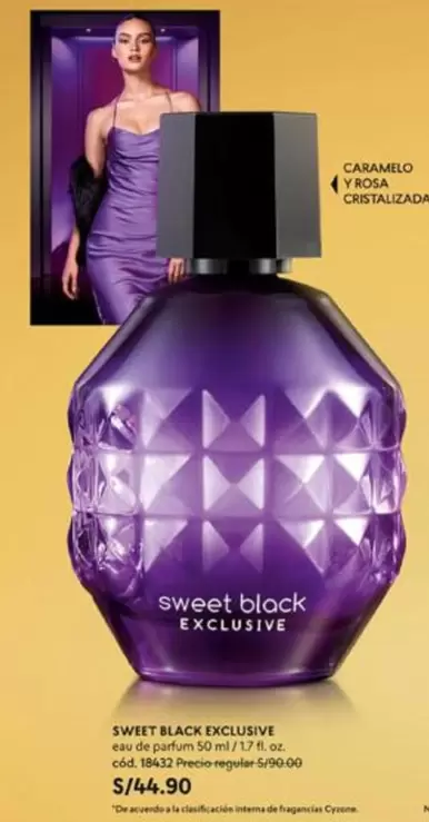Exclusive - SWEET BLACK EXCLUSIVE eau de parfum 50 ml / 1.7 fl. oz.