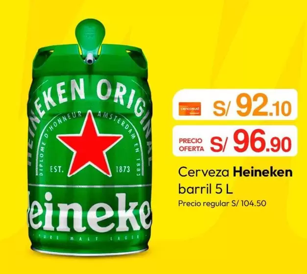 Heineken - Cerveza barril