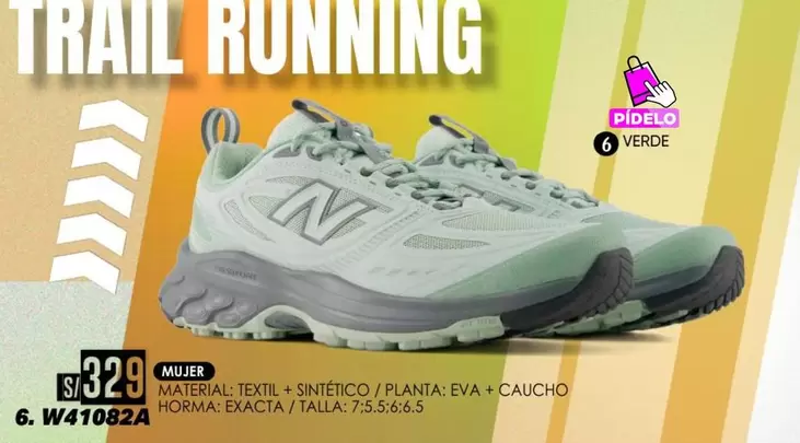 New Balance - TRAIL RUNNING 6. W41082A