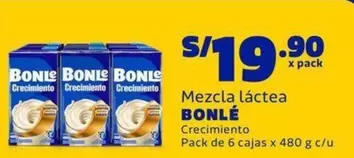 Bonlé - Mezcla láctea Crecimiento