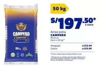 Arequipa - Arroz extra