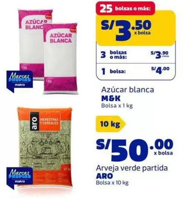M&K - Azúcar blanca