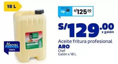 Aro - Aceite fritura profesional
