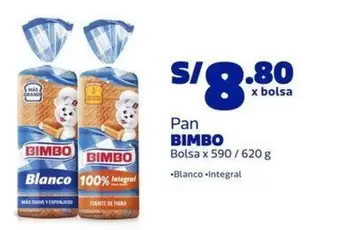 Bimbo - Pan Blanco / Integral