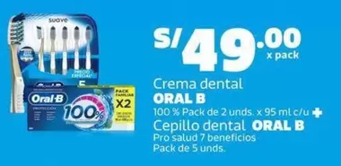 Oral B - Crema dental y Cepillo dental