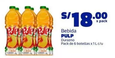 Pulp - Bebida Durazno