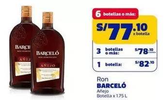 Barceló - Ron Añejo Botella