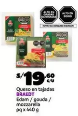 Braedt - Queso en tajadas