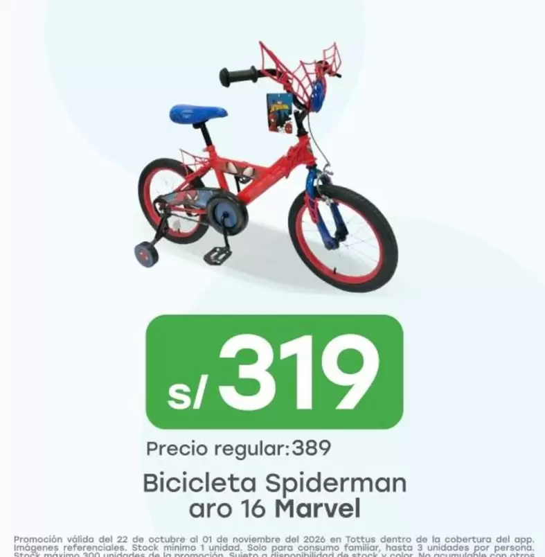 Marvel - Bicicleta aro 16
