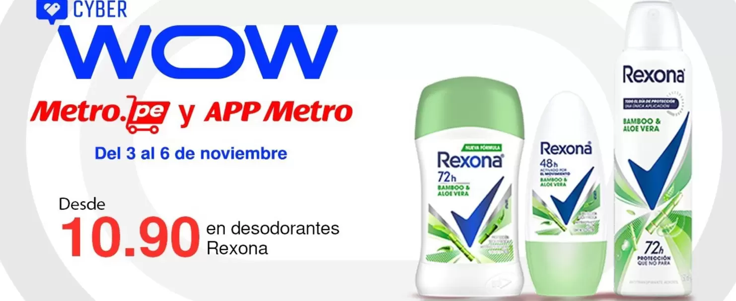 Rexona - En Desodorantes