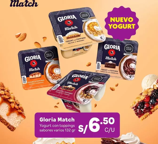 Gloria - Yogurt con toppings