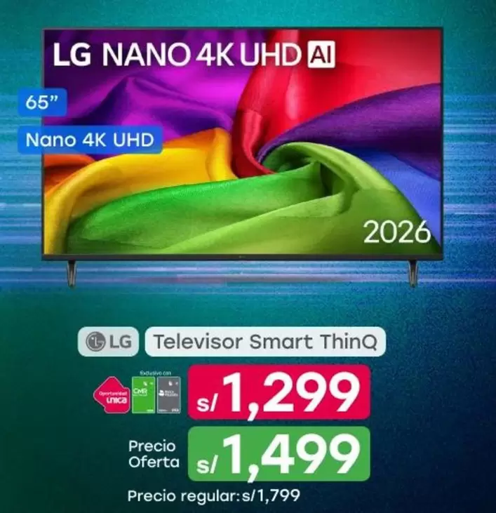 Lg - LG NANO 4K UHD AI TV