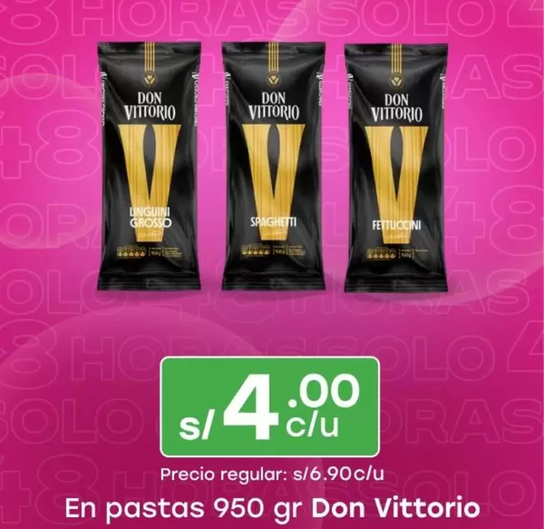 Don Vittorio - En pastas 950 gr