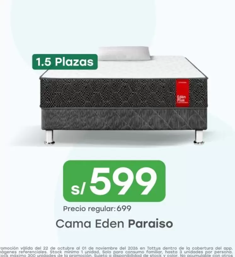 Paraiso - Cama Eden