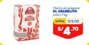 El Granelito - Harina sin preparar