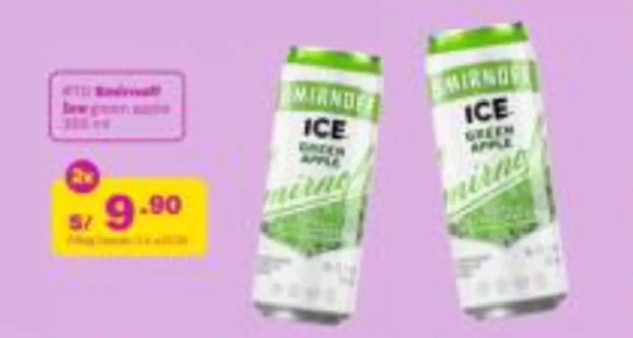 Smirnoff - ICE Green Apple