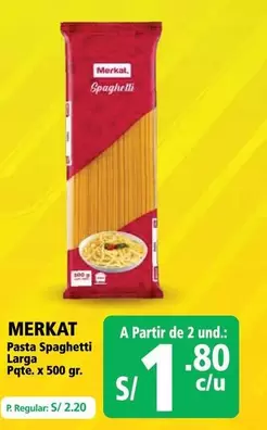 Merkat - PASTA SPAGHETTI Larga