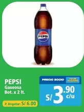 Pepsi - Gaseosa Bot. x 2 It.