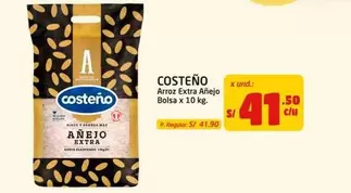 Costeño - Arroz Extra Añejo Bolsa