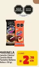Marinela - Gansito Clásico/Gansito Black Pastelito Relleno Bolsa