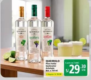 Queirolo - Pisco Italia/ Quebranta/ Acholado