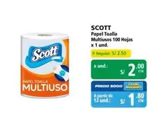 Scott - Papel Toalla Multiusos