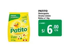 Patito - Detergente Aroma Limón Bolsa