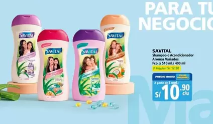 Savital - Shampoo e Acondicionador