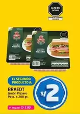 Braedt - Jamón Pizzero