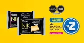 Costa - Wafer de Fresa/Vainilla/Chocolate