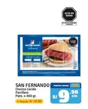 San Fernando - Chorizo Cocido Parrillero