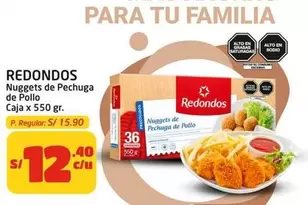 Redondos - REDONDOS Nuggets de Pechuga de Pollo