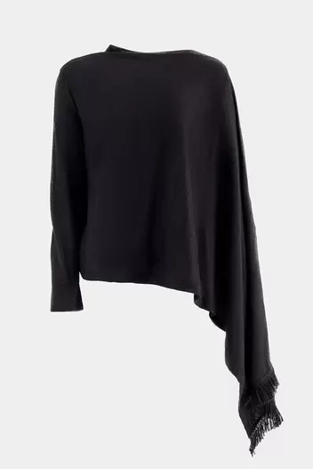Wylie Cardigan Baby AlpacaBlack