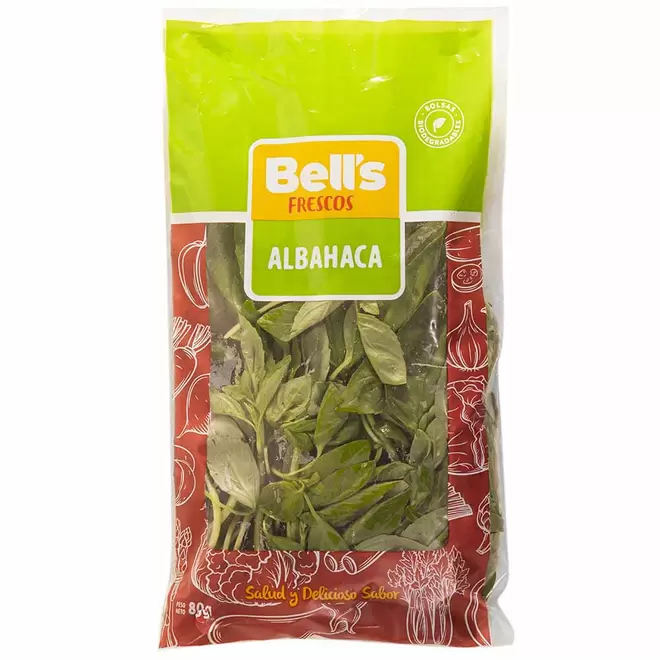 Albahaca BELL'S FRESCOS Bolsa 80g