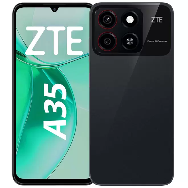 Celular ZTE A35 6.7" (2GB+4GB) 64GB 5MP Negro