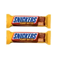 Pack (2 Barra De Chocolate Snickers Peanut Butter)