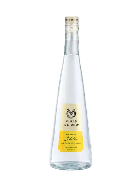 PISCO VIÑAS DE ORO PURO ITALIA 750ML