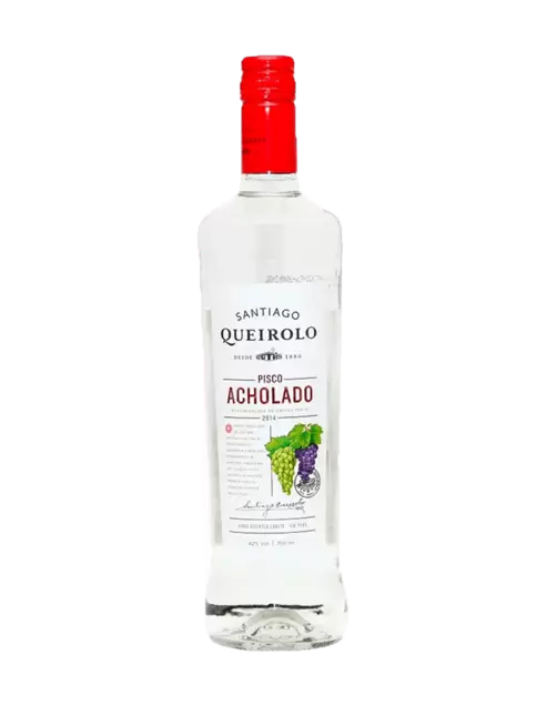 PISCO QUEIROLO PURO ACHOLADO 750ML
