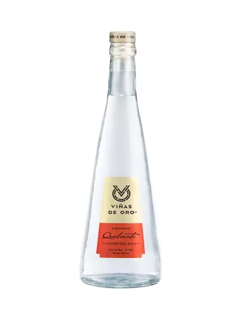 PISCO VIÑAS DE ORO PURO QUEBRANTA 750ML