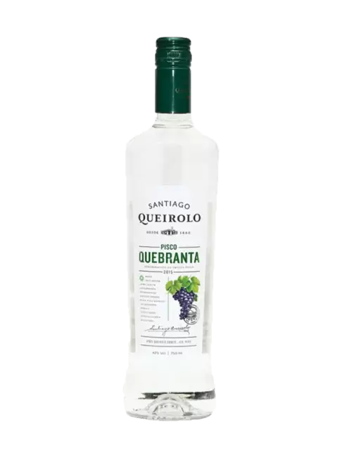 PISCO QUEIROLO PURO QUEBRANTA 750ML