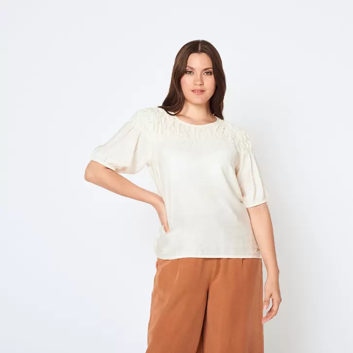 Blusa Nala Hueso