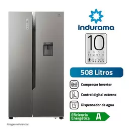 Refrigeradora Indurama 508LT Side by Side RI-788DI Croma