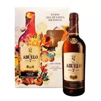 RON ABUELO 7 AÑOS X 750 ML + VASO TERMICO