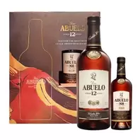 RON ABUELO 12 AÑOS X 750 ML+RON ABUELO TWO OAKS X 200 ML