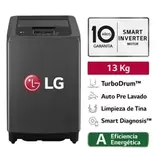 Lavadora WT13BPBK 13kg Smart Motion Carga Superior Negro Claro