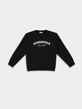 Polera Para Hombre DUNKELVOLK DUNK CREW FL Negro
